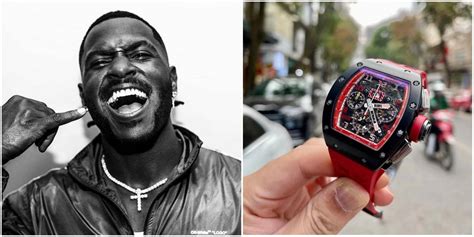 antonio brown fake richard mille|where is antonio brown now.